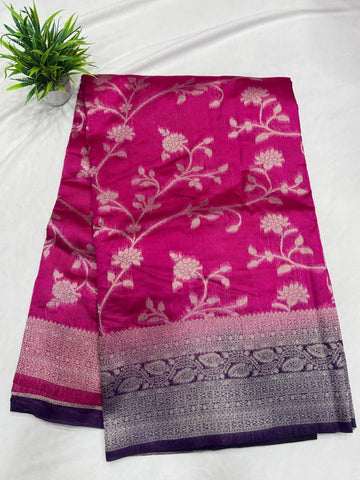 Semi Benarasi Sarees