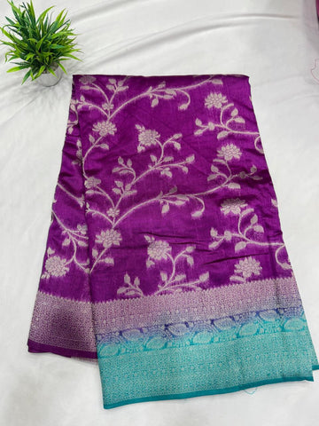 Semi Benarasi Sarees