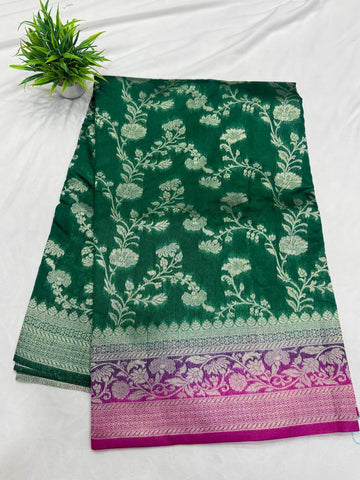 Semi Benarasi Sarees