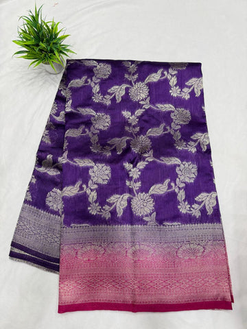 Semi Benarasi Sarees