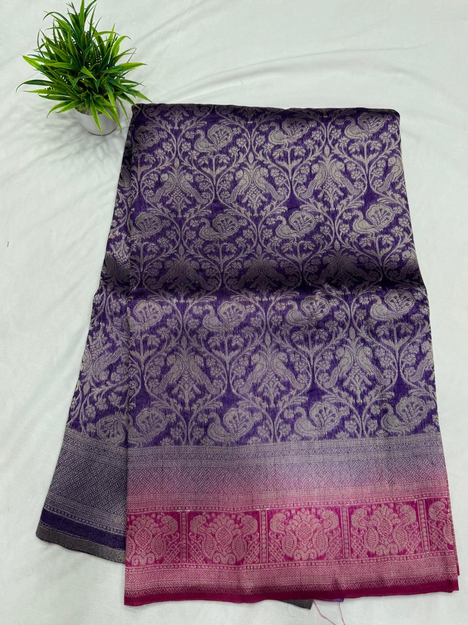 Semi Benarasi Sarees