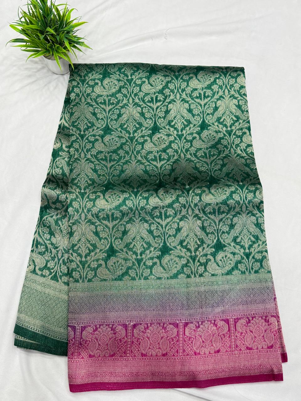 Semi Benarasi Sarees