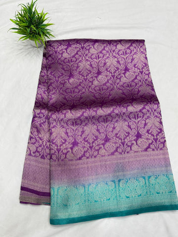 Semi Benarasi Sarees
