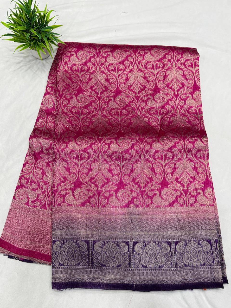 Semi Benarasi Sarees
