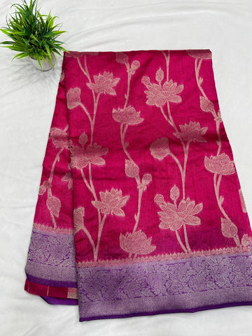 Semi Benarasi Sarees