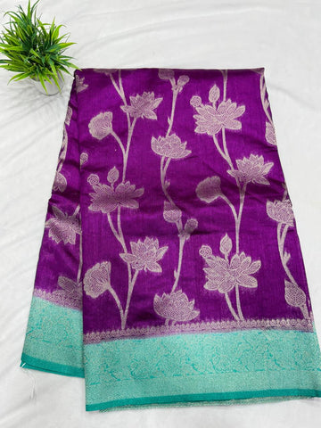 Semi Benarasi Sarees