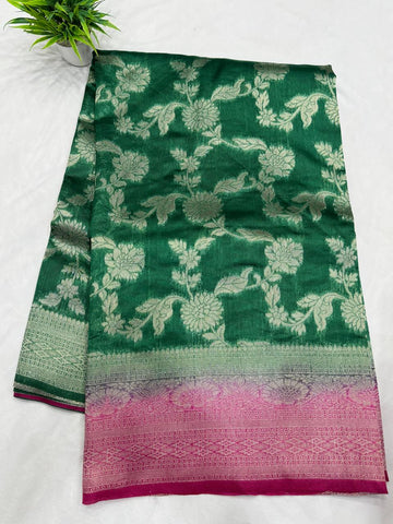 Semi Benarasi Sarees