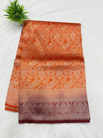 Semi Benarasi Sarees