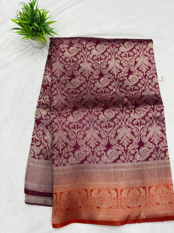 Semi Benarasi Sarees