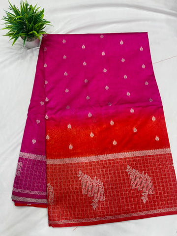 Semi Benarasi Sarees