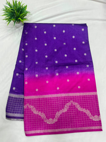 Semi Benarasi Sarees