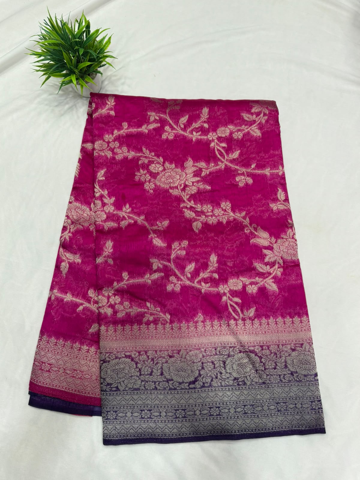 Semi Benarasi Sarees