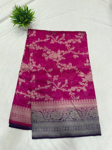 Semi Benarasi Sarees