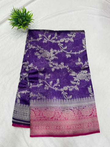 Semi Benarasi Sarees