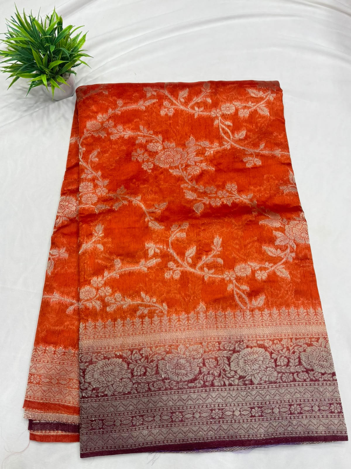 Semi Benarasi Sarees