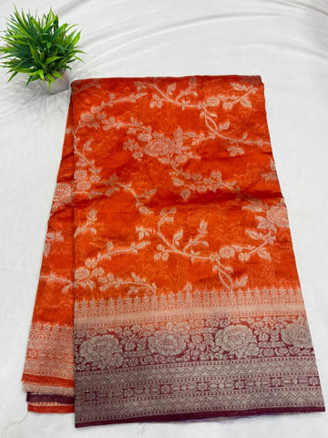 Semi Benarasi Sarees