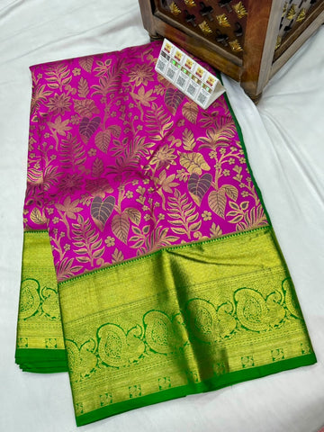 Pure Kanjivaram Pattu Saree