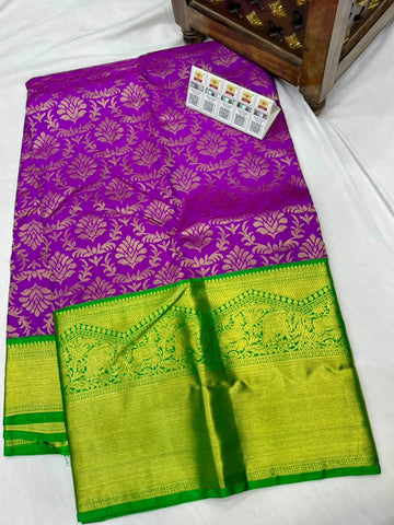 Pure Kanjivaram Pattu Saree