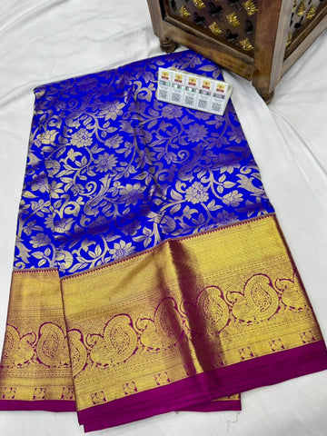 Pure Kanjivaram Pattu Saree