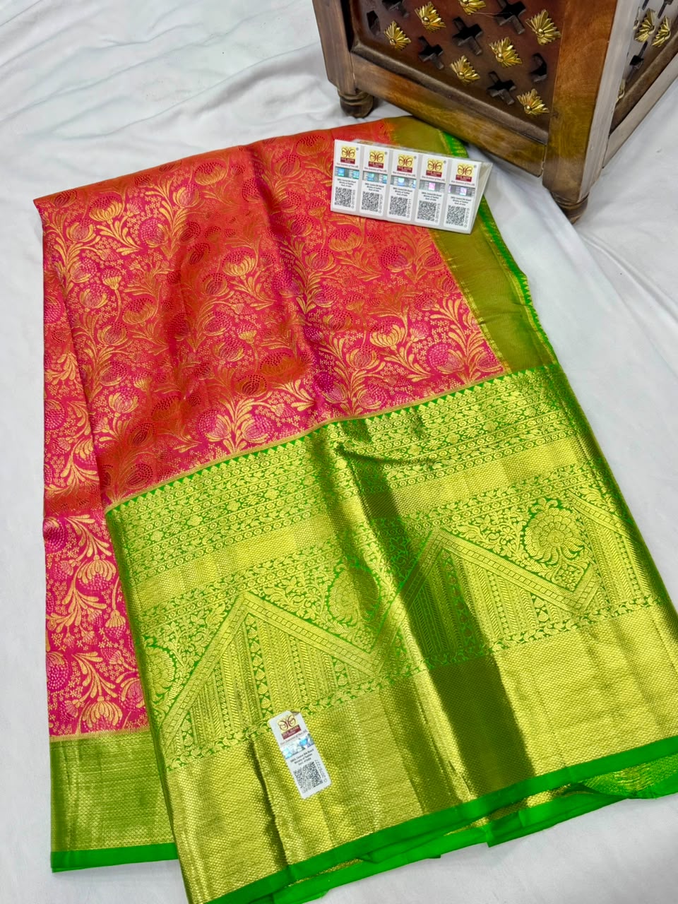 Pure Kanjivaram Pattu Saree