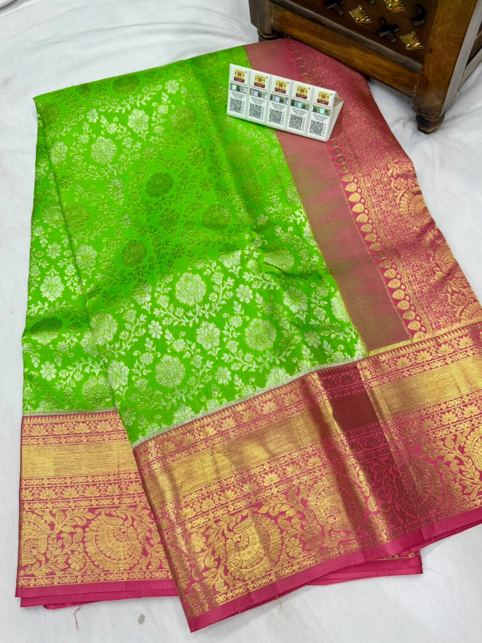 Pure Kanjivaram Pattu Saree
