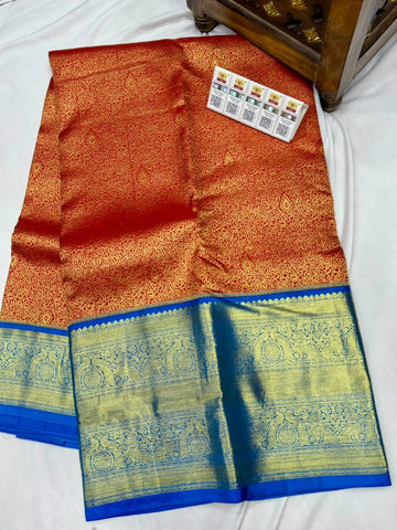 Pure Kanjivaram Pattu Saree