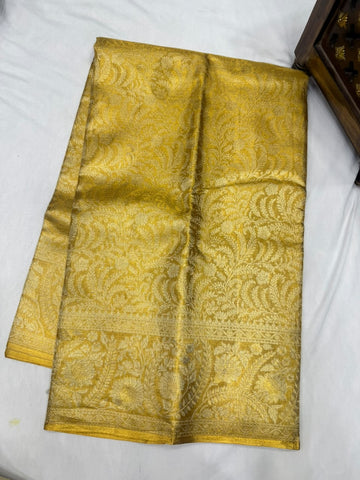 Pure kanjivaram 72gram Tissue saree