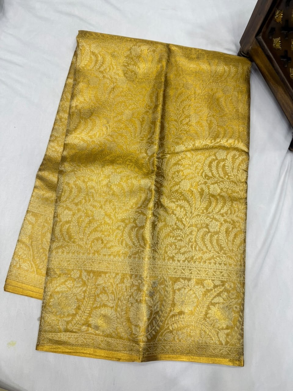 Pure kanjivaram 72gram Tissue saree
