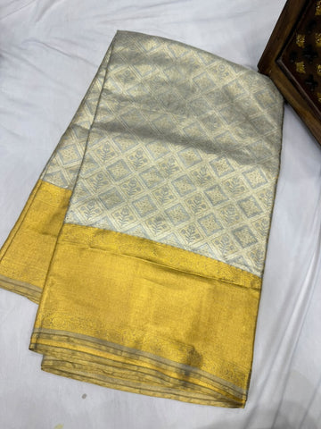 Pure kanjivaram 72gram Tissue saree