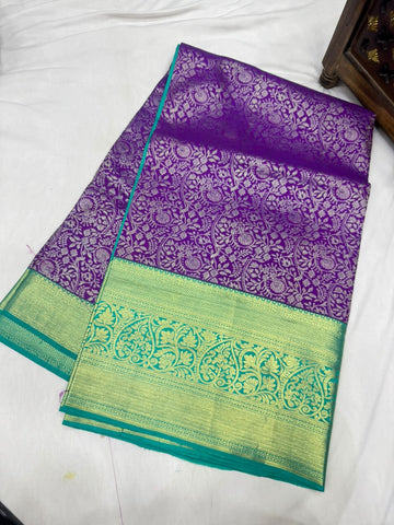 Pure kanjivaram 72gram Tissue saree