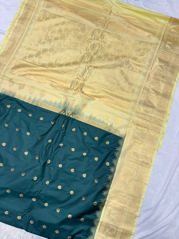 Double Ratiom Gadhwal Saree