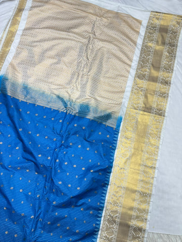 Double Ratiom Gadhwal Saree