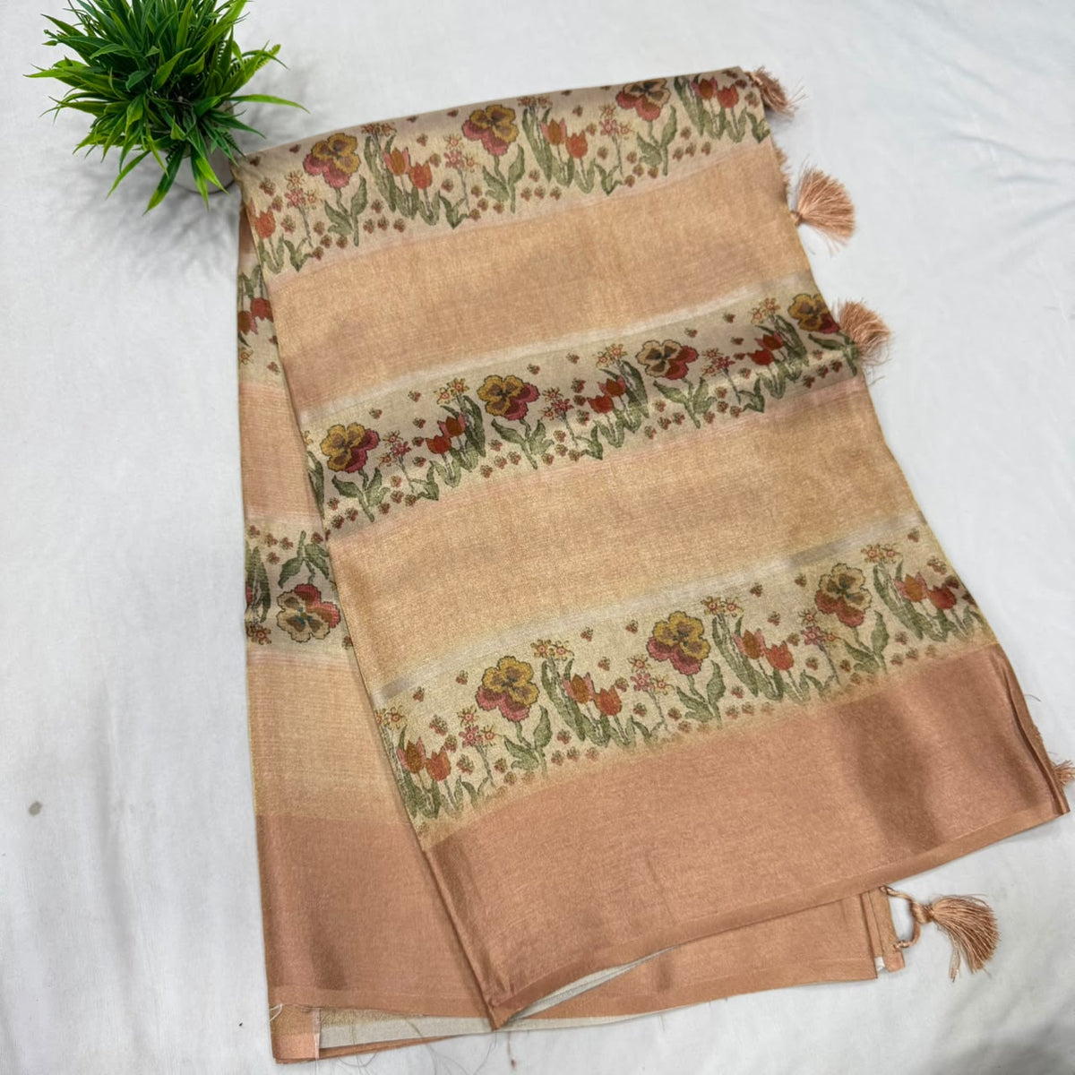 Taneria silk saree