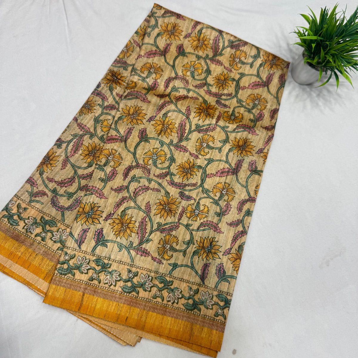 Tusser Saree