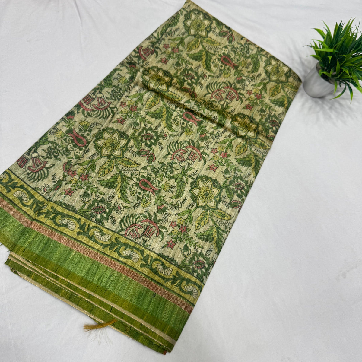 Tusser Saree