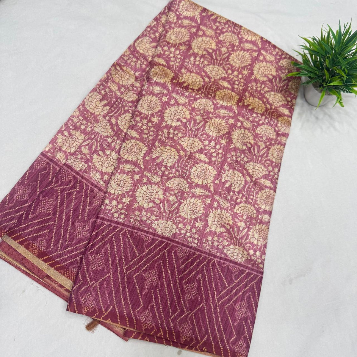 Tusser Saree