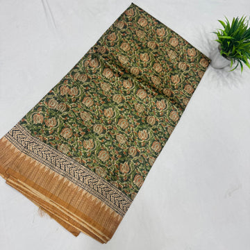 Tusser Saree