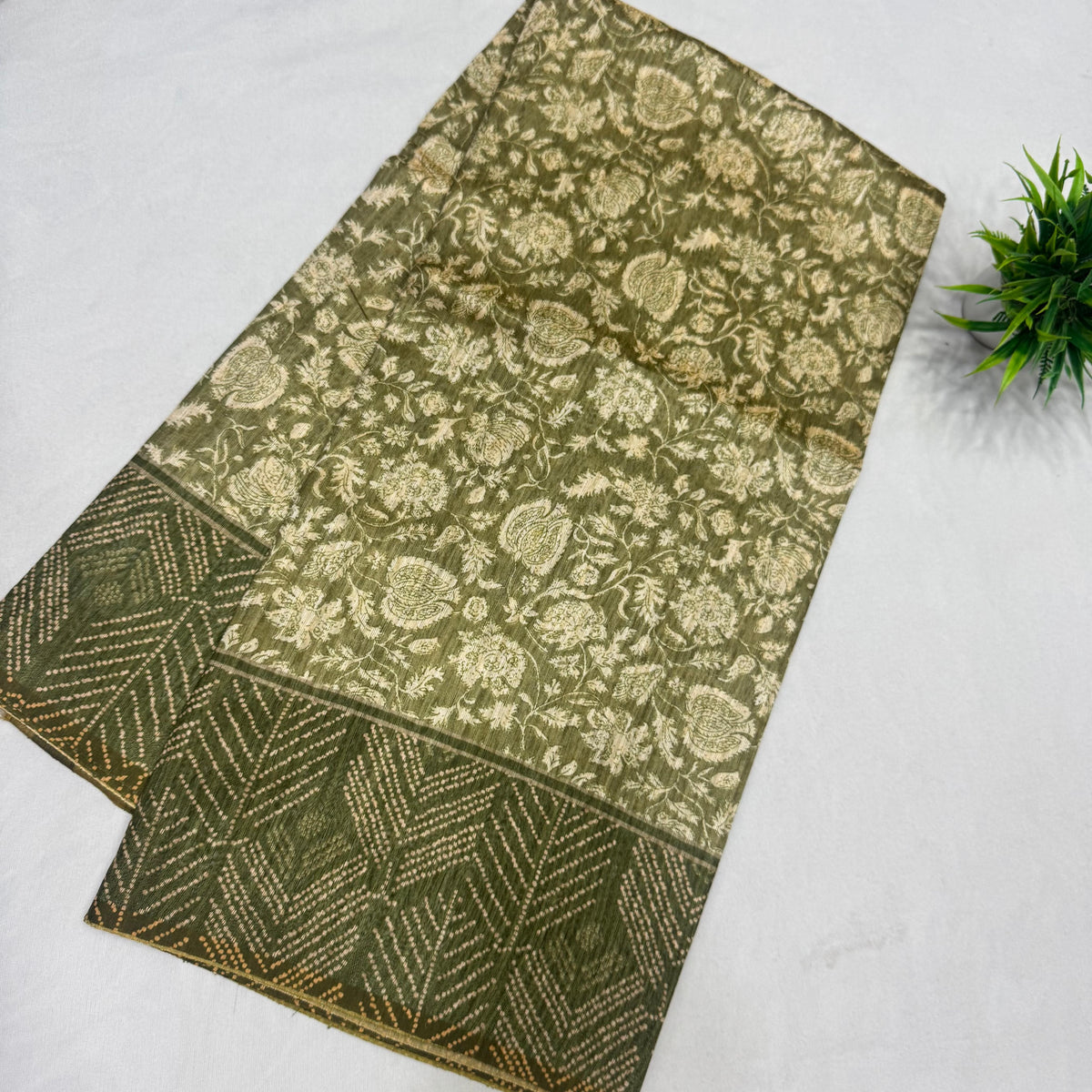 Tusser Saree