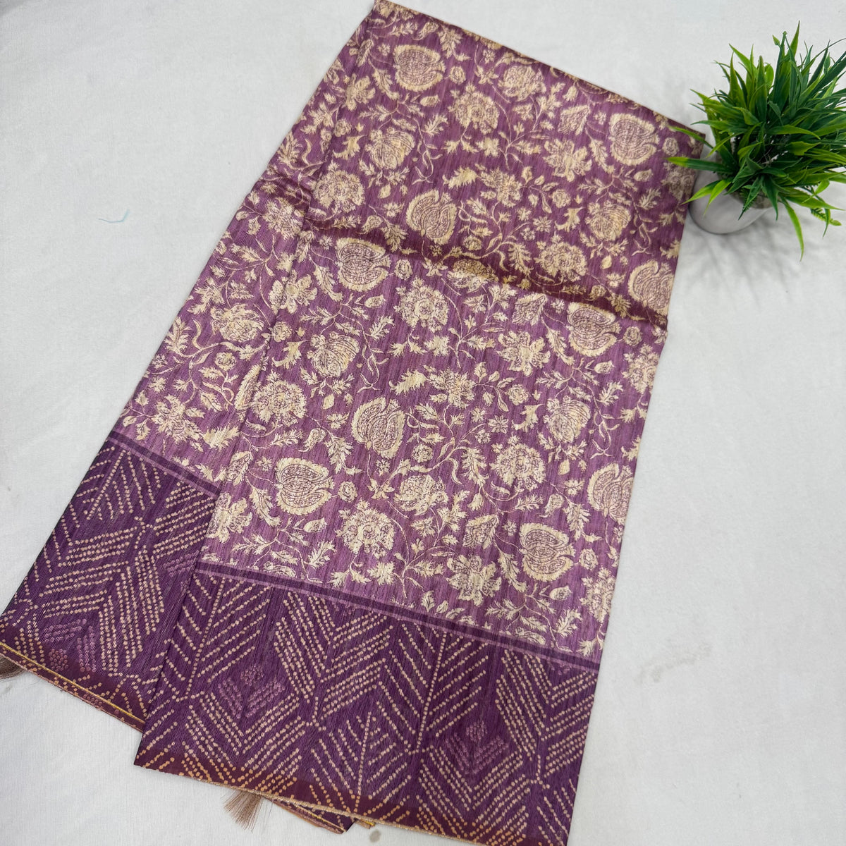 Tusser Saree