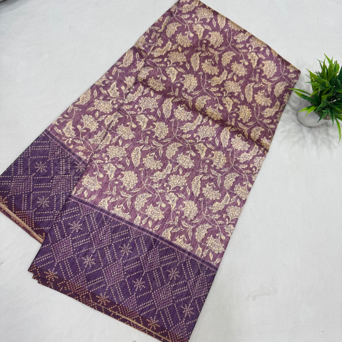 Tusser Saree