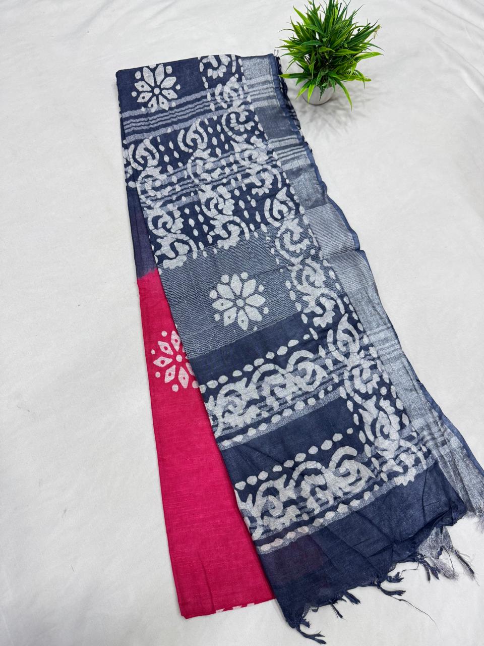 Badhalpur cotton Saree