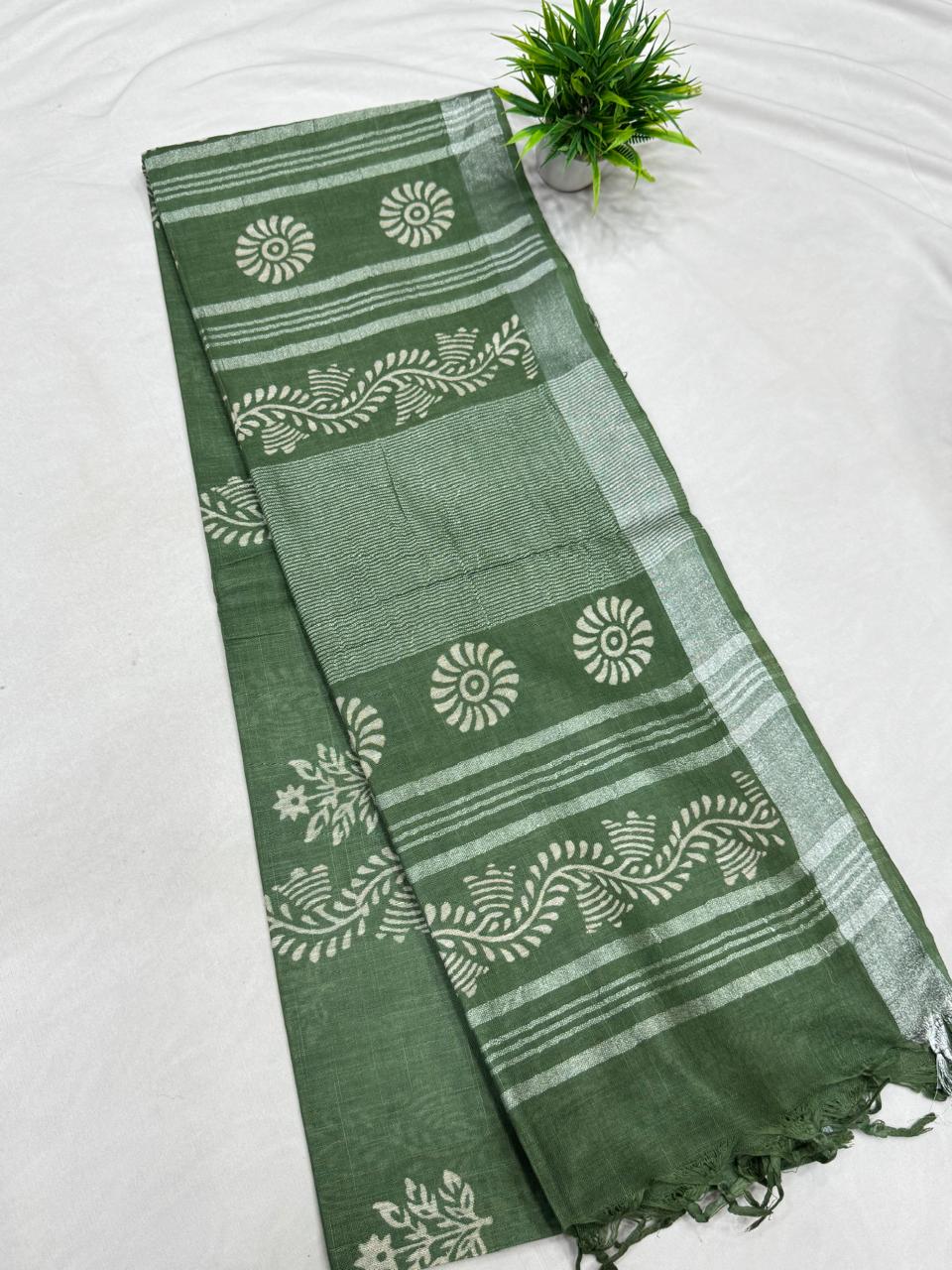 Badhalpur cotton Saree