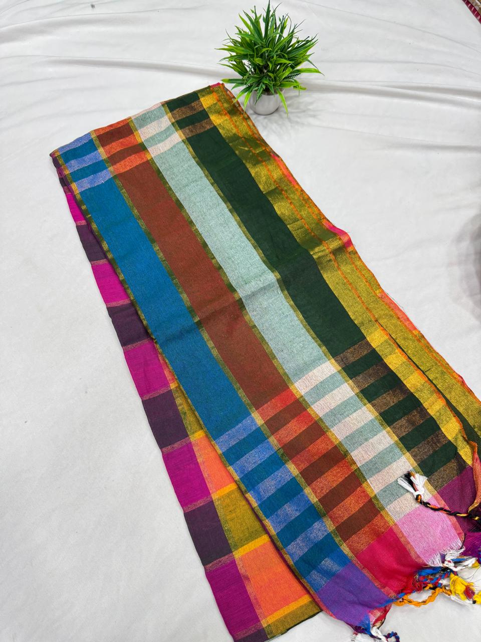 Badhalpur cotton Saree