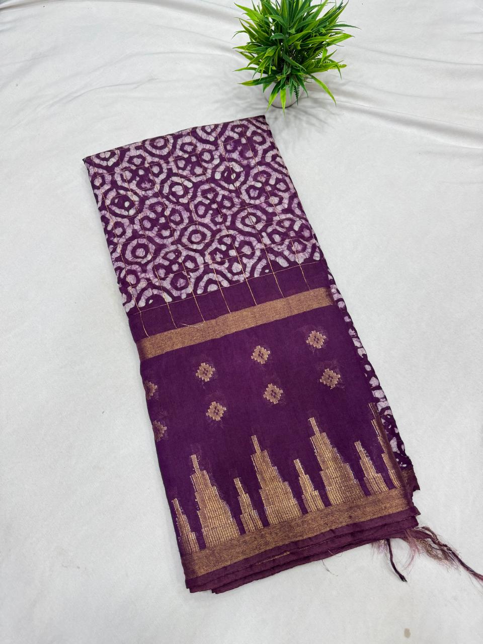 Badhalpur cotton Saree