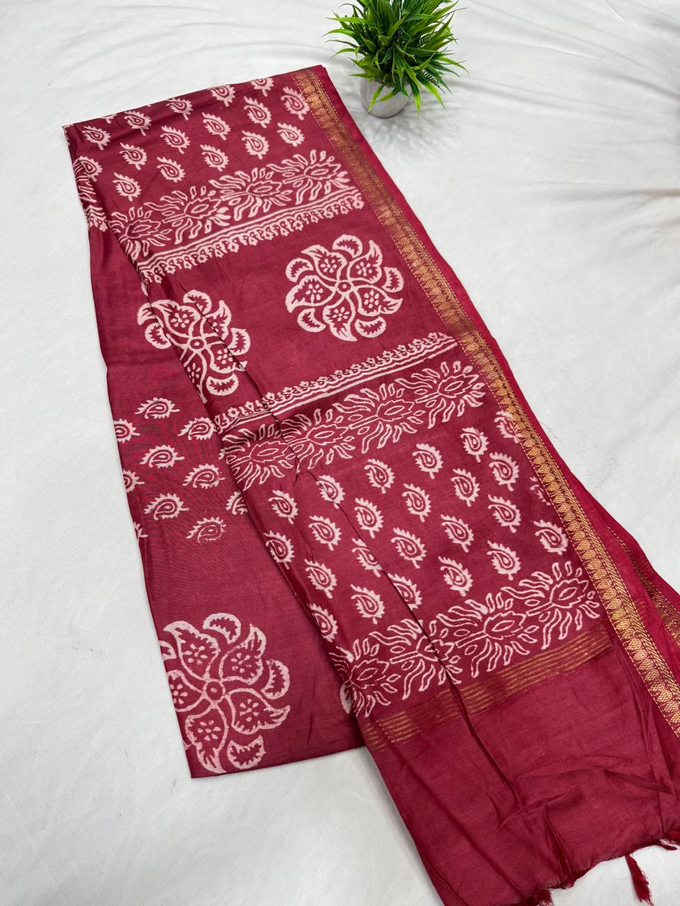 Badhalpur cotton Saree