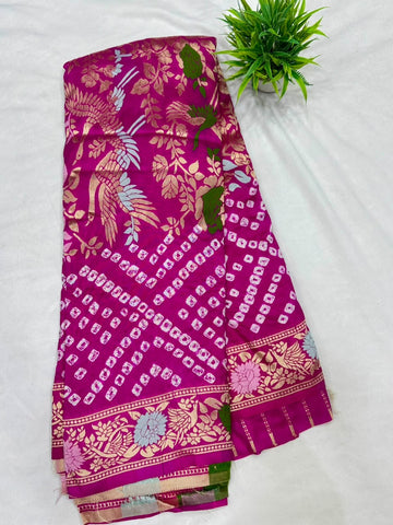 Bandhani Sarees