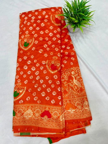 Bandhani Sarees