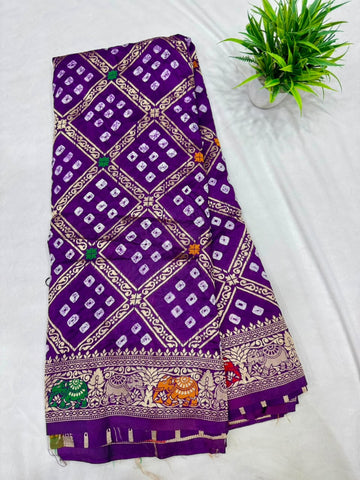 Bandhani Sarees