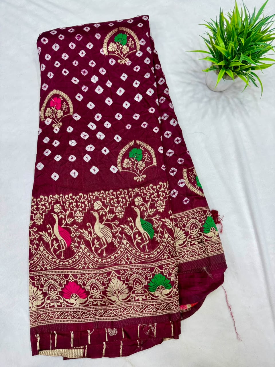 Bandhani Sarees