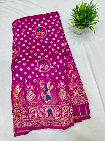 Bandhani Sarees